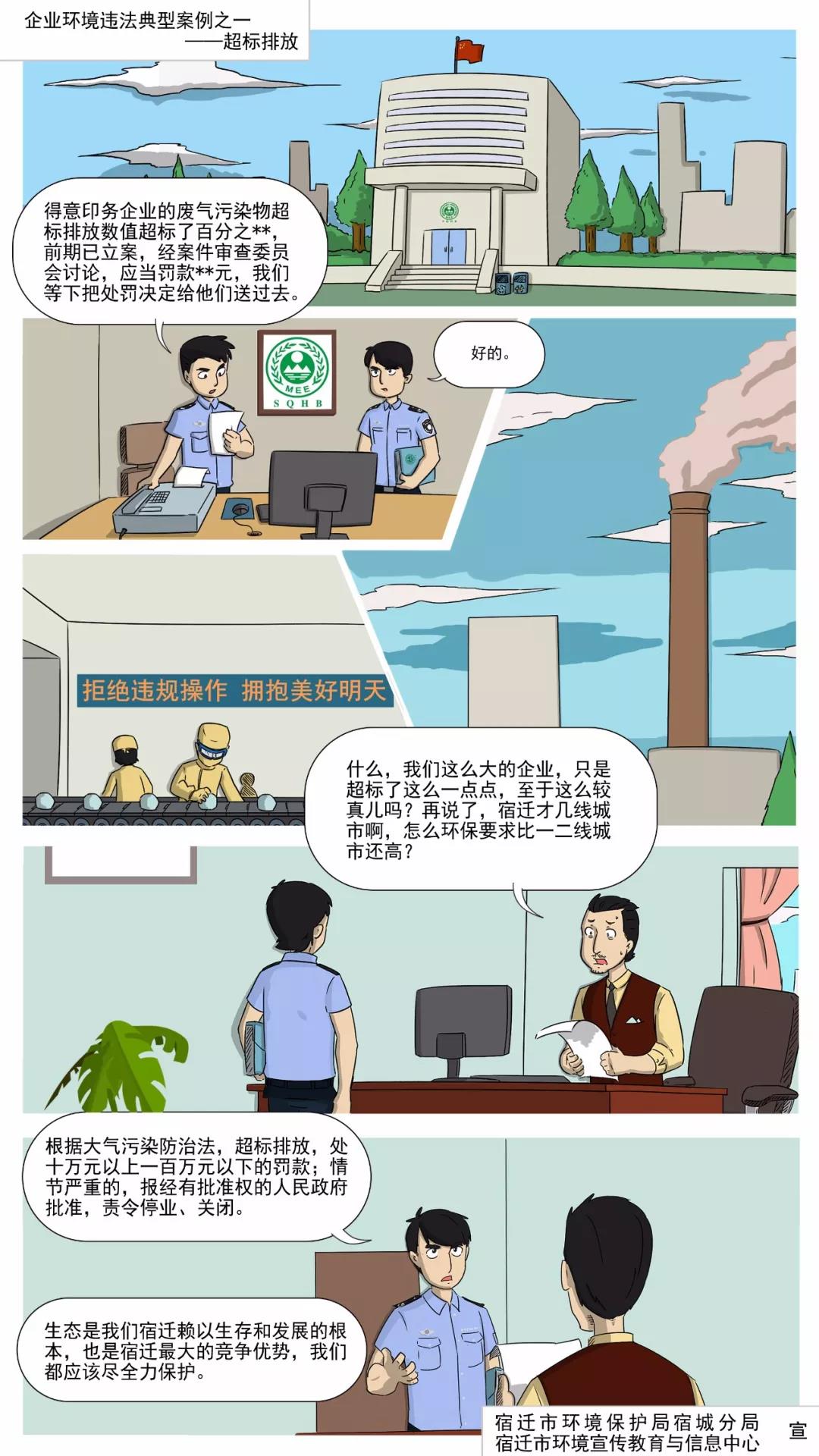 局用漫畫(huà)解讀：常見(jiàn)的企業(yè)環(huán)境違法行為有哪些？